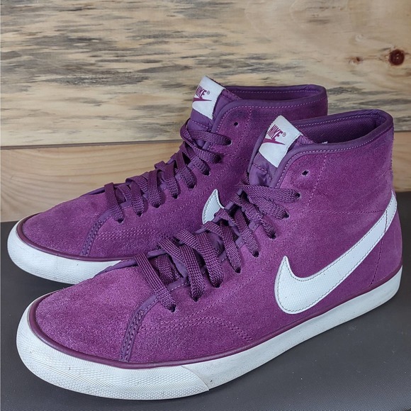 Nike Shoes - Nike Primo Court 8.5 Women's Mid top suede Sneakers 630656-515 berry purple